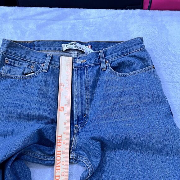 VTG Levi's 527 Jeans Men 36x30 Low Rise Boot Fit Blue Denim 100% Cotton Bootcut - Picture 8 of 10
